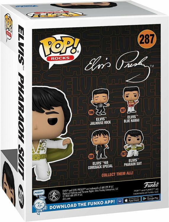 Фігурка Funko Rocks: Elvis Presley Pharaoh Suit Фанко Елвіс Преслі 287 Фігурка Funko Rocks: Elvis Presley Pharaoh Suit Фанко Елвіс Преслі 287