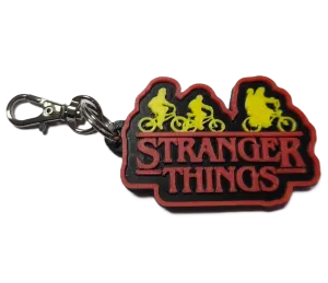Брелок Stranger Things Дуже дивні справи Logo Keychain ABS пластик 4 см.