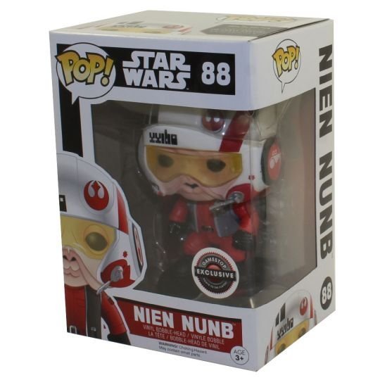 Фигурка Funko Pop Star Wars Nien Nunb Figure #88 (Exclusive) Фигурка Funko Pop Star Wars Nien Nunb Figure #88 (Exclusive)