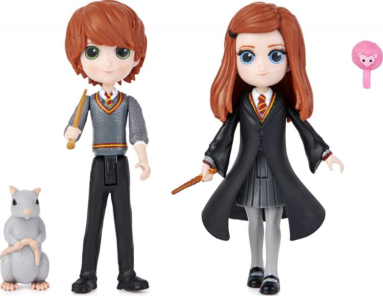 Набір фігурок Harry Potter - Ron and Ginny Weasley Set Рон та Джіні Візлі Набір фігурок Harry Potter - Ron and Ginny Weasley Set Рон та Джіні Візлі