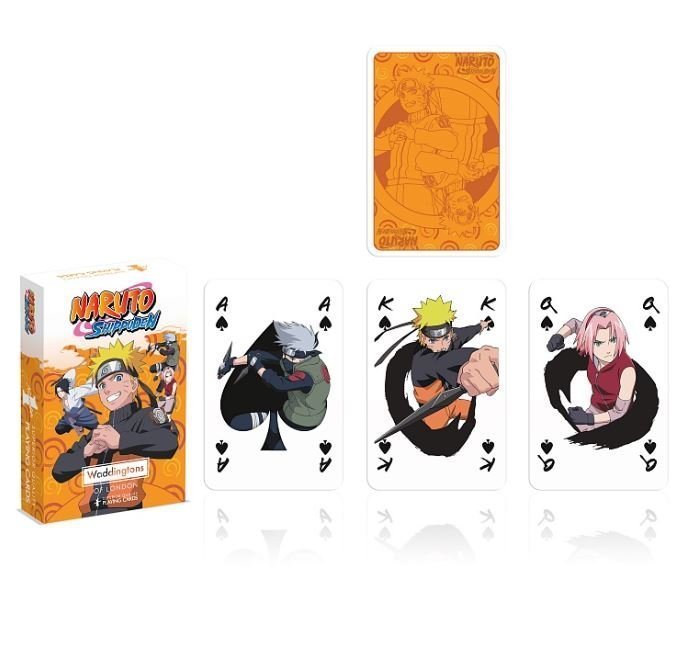 Игральные карты Наруто Naruto Playing Cards Game Waddingtons Number 1 Игральные карты Наруто Naruto Playing Cards Game Waddingtons Number 1