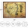 Пазл Lord of the Rings AQUARIUS Hobbit Middle Earth Map Puzzle Володар кілець Мапа Середземя 1000 шт.