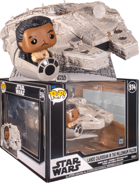 Фігурка Funko Star Wars Lando Millenium Falcon фанко Сокіл тисячоліття Amazon Exclusive 514 Фігурка Funko Star Wars Lando Millenium Falcon фанко Сокіл тисячоліття Amazon Exclusive 514