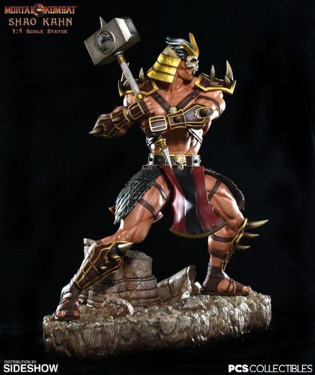 Статуэтка Mortal Kombat Polystone Statue Shao Kahn (Exclusive Edition) 50 см