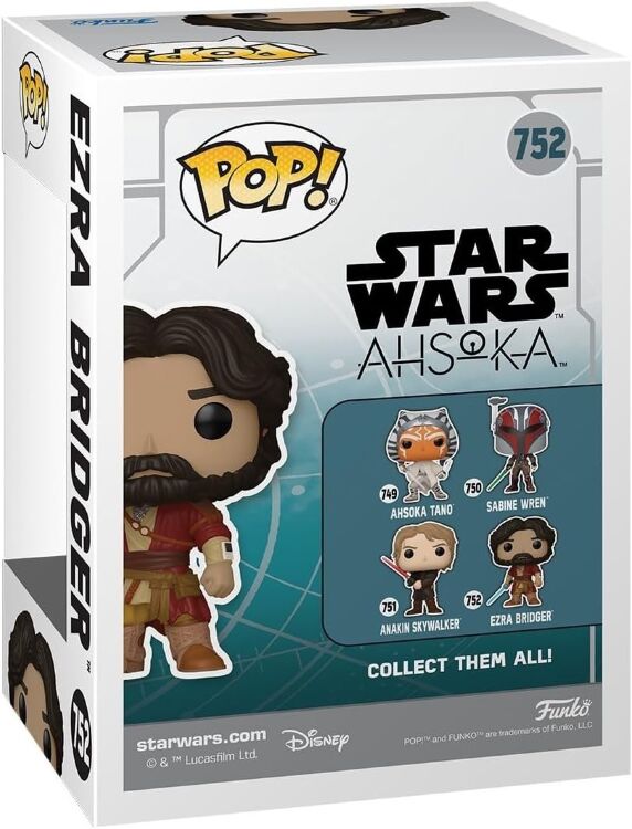 Фігурка Funko Star Wars: Ezra Bridger Фанко Зіркові війни Езра Бріджер 752 Фігурка Funko Star Wars: Ezra Bridger Фанко Зіркові війни Езра Бріджер 752