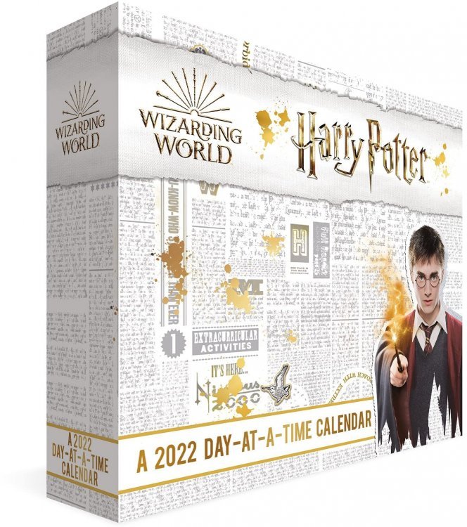 Каледар Гаррі Поттер 2022 Harry Potter Day-at-a-Time Box Calendar Каледар Гаррі Поттер 2022 Harry Potter Day-at-a-Time Box Calendar
