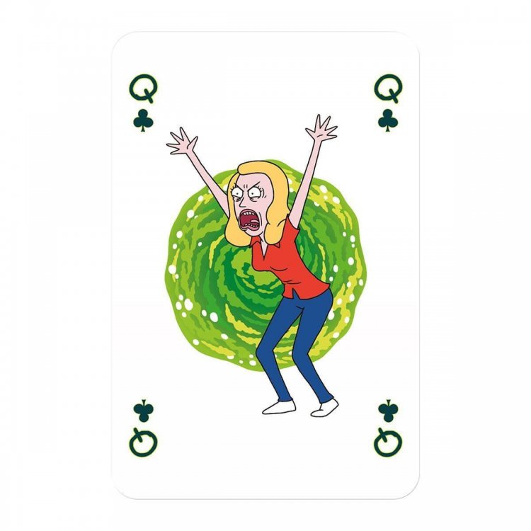 Игральные карты Рик и Морти Rick and Morty Playing Cards Game Waddingtons Number 1 Игральные карты Рик и Морти Rick and Morty Playing Cards Game Waddingtons Number 1