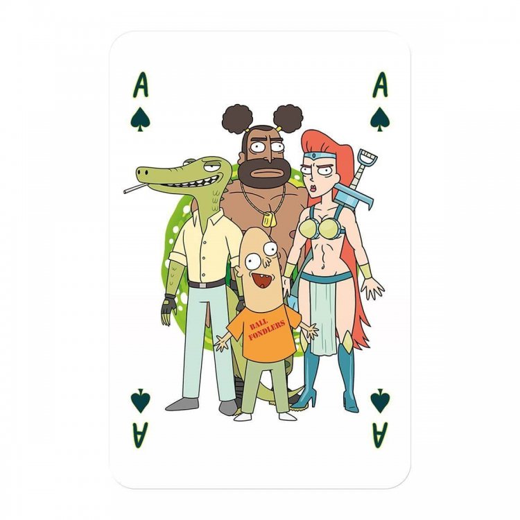Игральные карты Рик и Морти Rick and Morty Playing Cards Game Waddingtons Number 1 Игральные карты Рик и Морти Rick and Morty Playing Cards Game Waddingtons Number 1