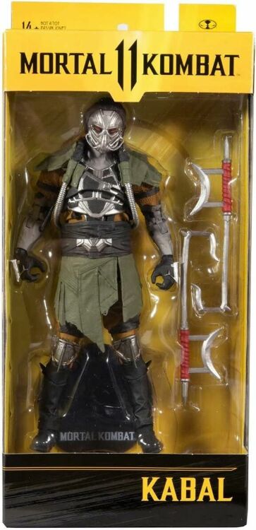 Фигурка McFarlane Mortal Kombat Kabal Action Figure 18 см. Фигурка McFarlane Mortal Kombat Kabal Action Figure 18 см.
