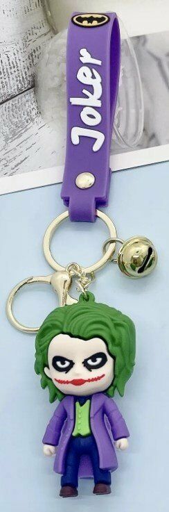 Брелок подвеска на рюкзак DC Super Hero Joker 3D Keychain Backpack Джокер Брелок подвеска на рюкзак DC Super Hero Joker 3D Keychain Backpack Джокер