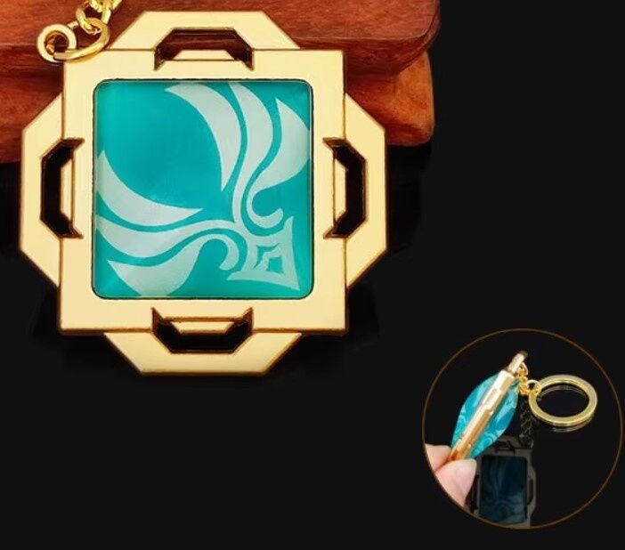Брелок Genshin Impact Anime Keychain Геншин Импакт металл 5 см. №2 Брелок Genshin Impact Anime Keychain Геншин Импакт металл 5 см. №2