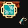 Брелок Genshin Impact Anime Keychain Геншин Імпакт метал 5 см. №2