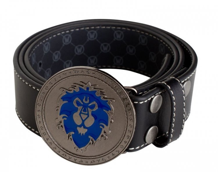 Ремінь + Пряжка World of Warcraft Alliance Leather Belt Ремінь + Пряжка World of Warcraft Alliance Leather Belt