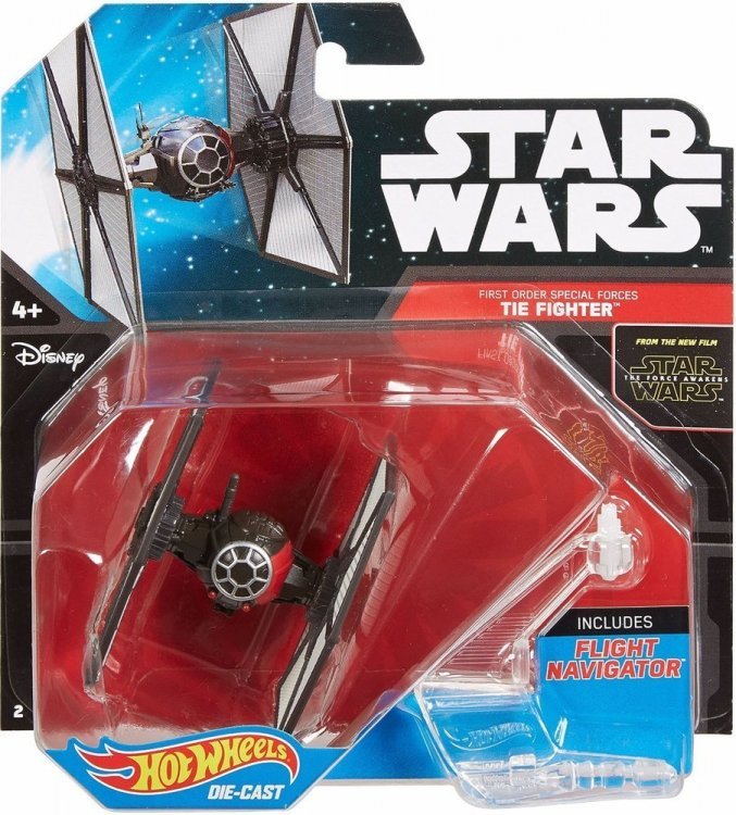 Фігурка Star Wars (Episode VII - The Force Awakens) Hot Wheels - TIE FIGHTER №1 Фігурка Star Wars (Episode VII - The Force Awakens) Hot Wheels - TIE FIGHTER №1