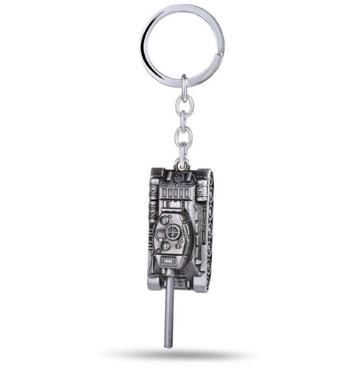 Брелок World of Tanks - танк (колір: срібло)