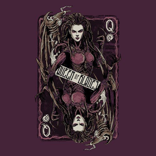 Футболка Heroes of the Storm Queen of Blades Premium Tee (розмір 2XL) Футболка Heroes of the Storm Queen of Blades Premium Tee (розмір 2XL)