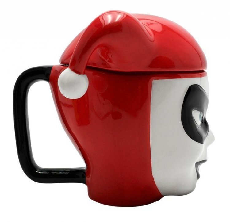 Чашка 3D DC Harley Quinn Sculpted ceramic Mug Кружка Харли Квинн 300 мл Чашка 3D DC Harley Quinn Sculpted ceramic Mug Кружка Харли Квинн 300 мл