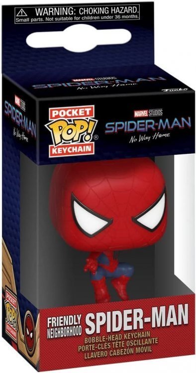 Брелок Funko Pocket Pop Marvel Spiderman Friendly Neighborhood - Людина павук фанко Брелок Funko Pocket Pop Marvel Spiderman Friendly Neighborhood - Людина павук фанко