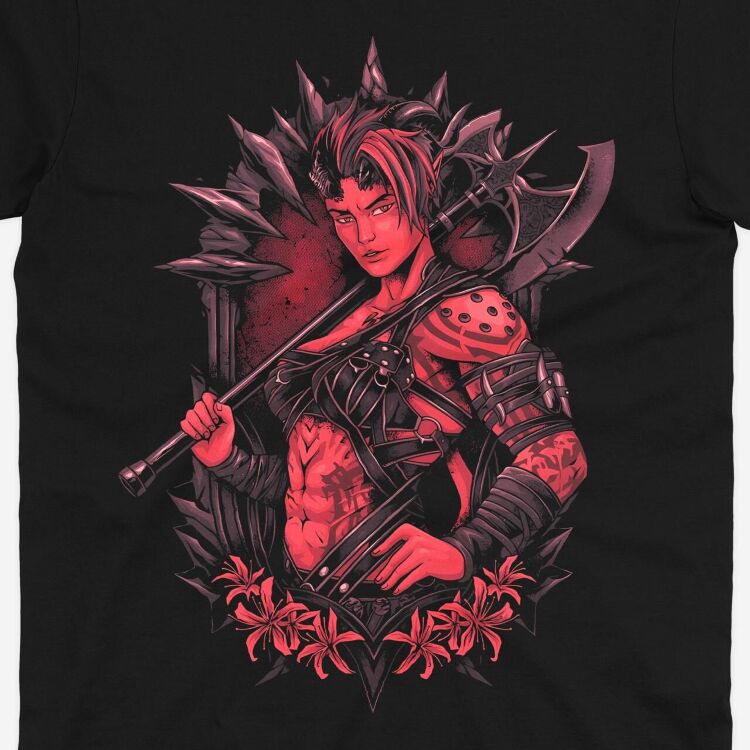 Футболка Morze Baldurs Gate Karlach Брама Балдура Карлах (розмір L) Футболка Morze Baldurs Gate Karlach Брама Балдура Карлах (розмір L)