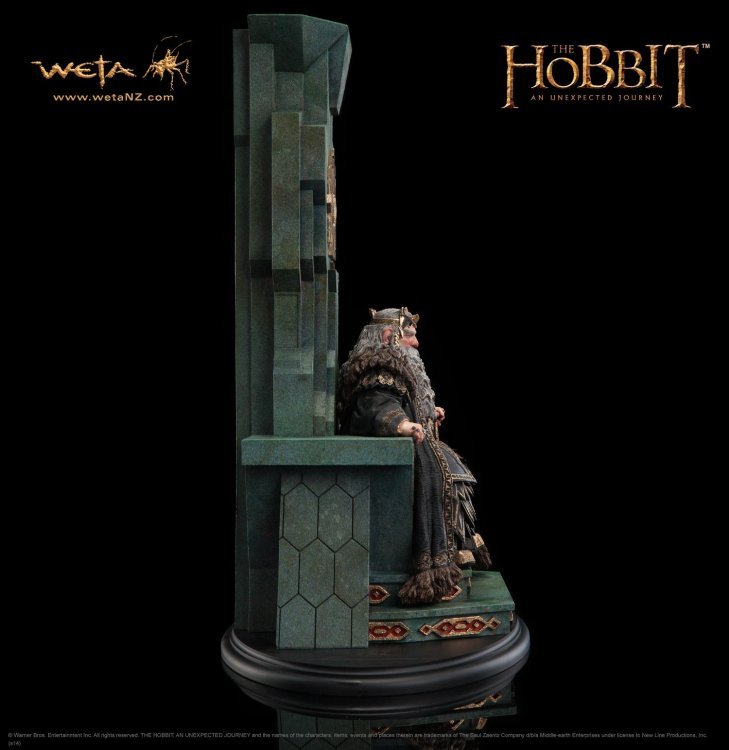 Статуетка The Hobbit King Thror On Throne Statue (Weta Collectibles) Limited edition Статуетка The Hobbit King Thror On Throne Statue (Weta Collectibles) Limited edition
