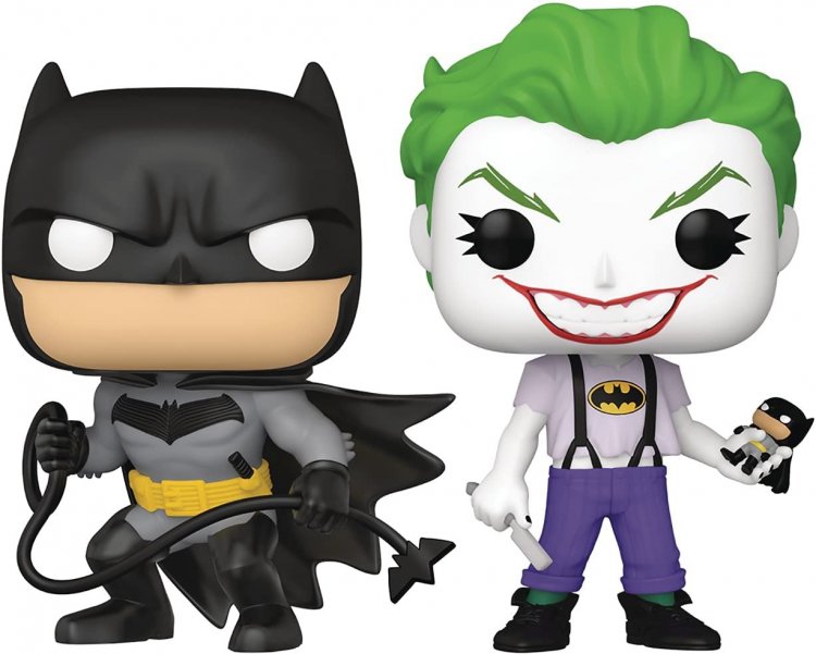 Набір фігурок Funko DC Heroes: Batman White Knight: Batman and Joker (Exclusive Comic-Con 2021) Набір фігурок Funko DC Heroes: Batman White Knight: Batman and Joker (Exclusive Comic-Con 2021)