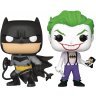 Набор фигурок Funko DC Heroes: Batman White Knight: Batman and Joker (Exclusive Comic-Con 2021)