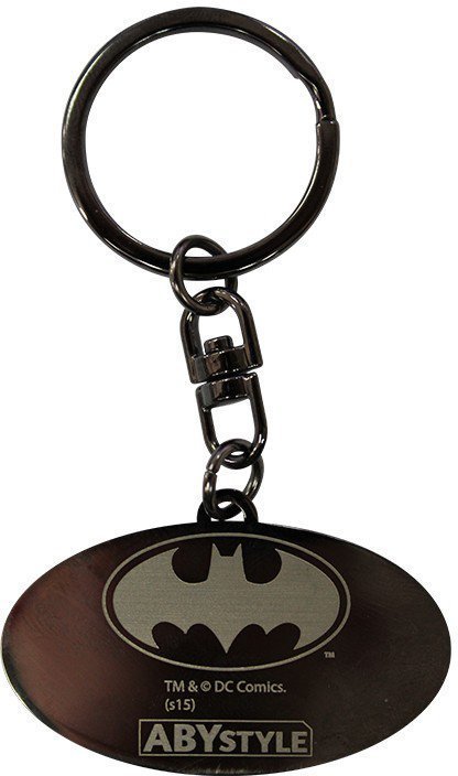 Брелок DC COMICS з логотипом Batman Logo Keychain  Abystyle  Брелок DC COMICS з логотипом Batman Logo Keychain  Abystyle