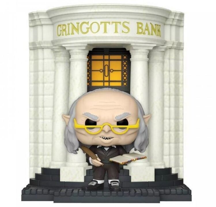 Фігурка Funko Harry Potter Head Goblin with Gringotts Bank фанко Гаррі Поттер Гоблін 138