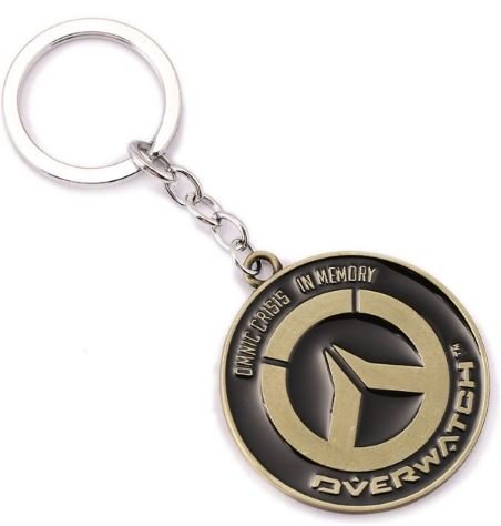 Брелок Overwatch Keychain - Metal Blizzard bronze Брелок Overwatch Keychain - Metal Blizzard bronze
