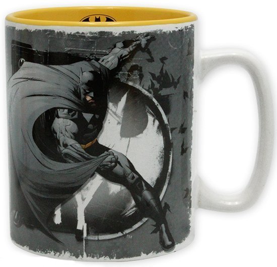 Подарунковий набір Бетмен DC COMICS Batman чашка 460 мл, брелок і піни Подарунковий набір Бетмен DC COMICS Batman чашка 460 мл, брелок і піни