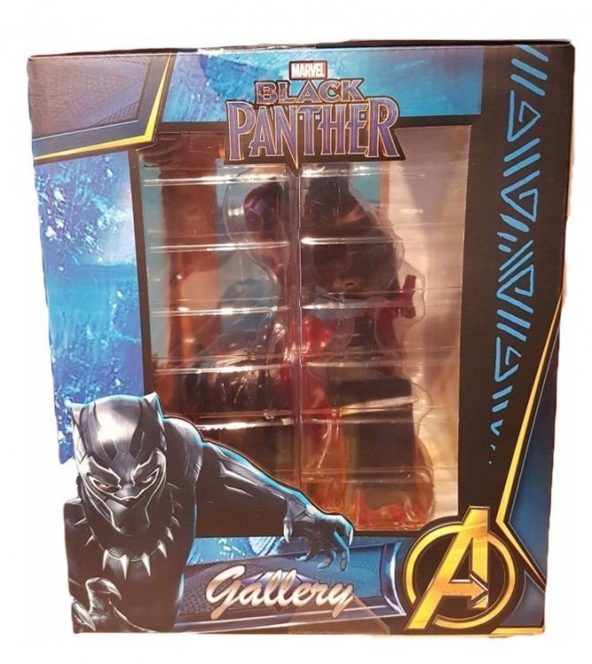 Фигурка Diamond Select Toys Marvel Gallery: Black Panther Figure Чёрная пантера