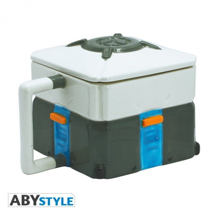 Кружка Overwatch 3D Lootbox Mug чашка Овервотч 500 мл Кружка Overwatch 3D Lootbox Mug чашка Овервотч 500 мл