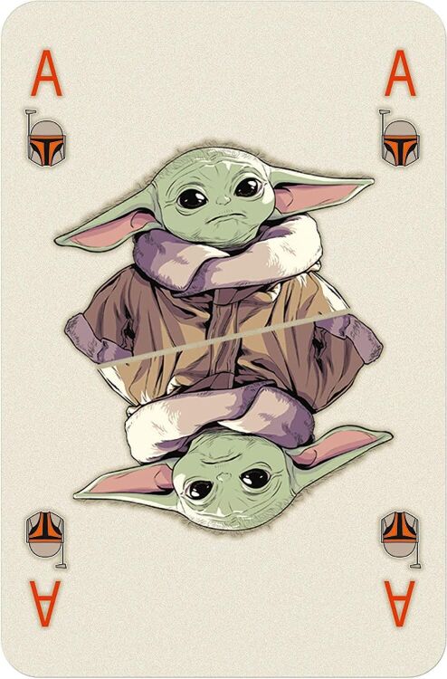 Игральные карты Star Wars The Mandalorian Playing Cards Game Waddingtons Number 1 Игральные карты Star Wars The Mandalorian Playing Cards Game Waddingtons Number 1