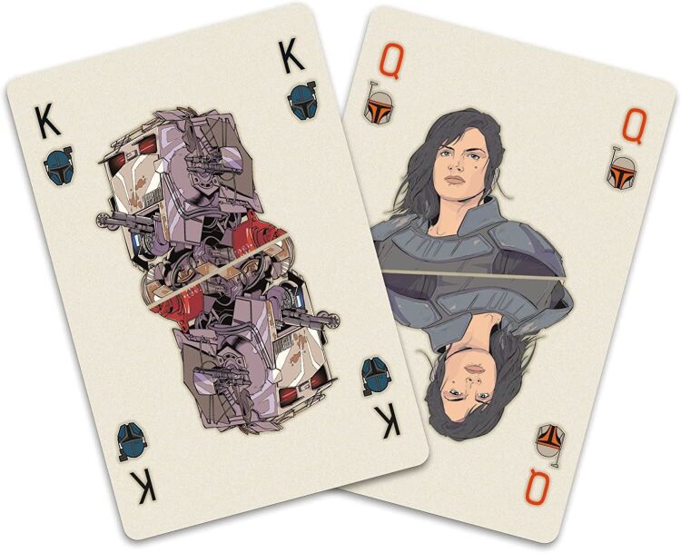 Игральные карты Star Wars The Mandalorian Playing Cards Game Waddingtons Number 1 Игральные карты Star Wars The Mandalorian Playing Cards Game Waddingtons Number 1