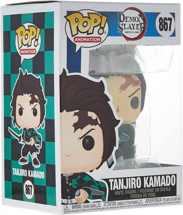 Фигурка Funko Demon Slayer Tanjiro Kamado Фанко Тандзиро Камадо Клинок, рассекающий демонов 867 Фигурка Funko Demon Slayer Tanjiro Kamado Фанко Тандзиро Камадо Клинок, рассекающий демонов 867