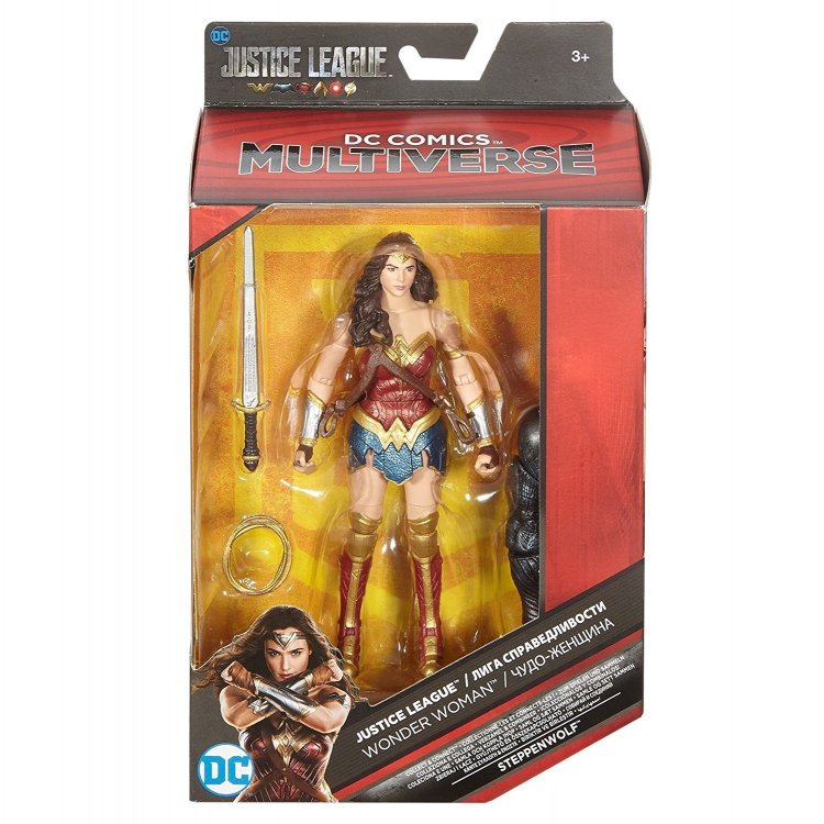 Лига справедливости: Чудо Женщина Фигурка DC Comics Multiverse Justice League Wonder Woman Figure Лига справедливости: Чудо Женщина Фигурка DC Comics Multiverse Justice League Wonder Woman Figure