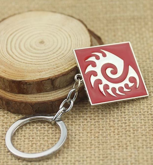 Брелок StarCraft II Zerg Keychain red Брелок StarCraft II Zerg Keychain red