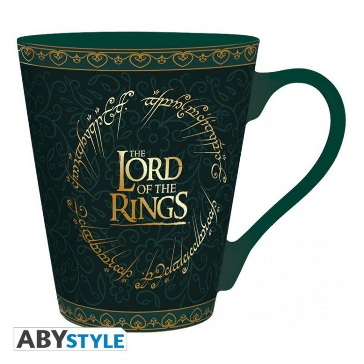 Чашка Lord Of The Rings Elven Ceramic Mug In Gift Box кружка Властелин колец Чашка Lord Of The Rings Elven Ceramic Mug In Gift Box кружка Властелин колец