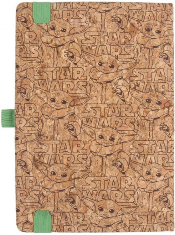 Блокнот з коркового дерева Star Wars Notebook Cork The Mandalorian The Child Grogu Блокнот з коркового дерева Star Wars Notebook Cork The Mandalorian The Child Grogu