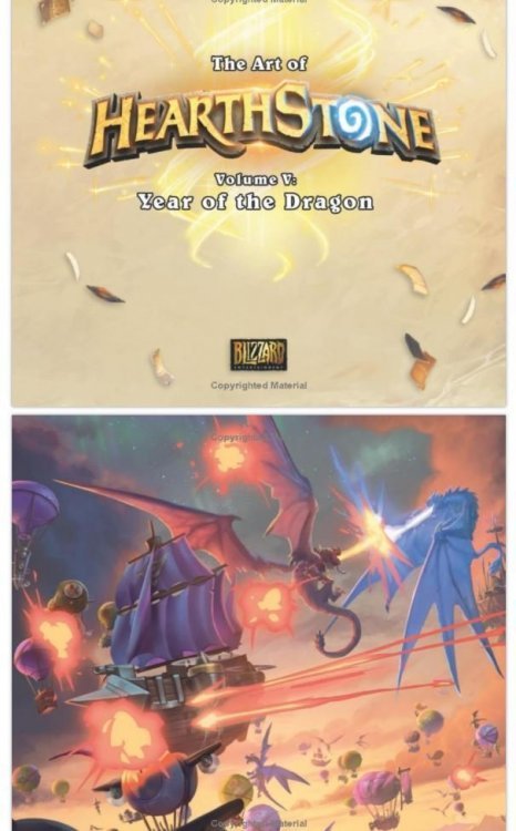 Артбук книга Art of Hearthstone: Year of the Dragon Volume 5 (Твёрдый переплёт) (Eng) том 5 Артбук книга Art of Hearthstone: Year of the Dragon Volume 5 (Твёрдый переплёт) (Eng) том 5