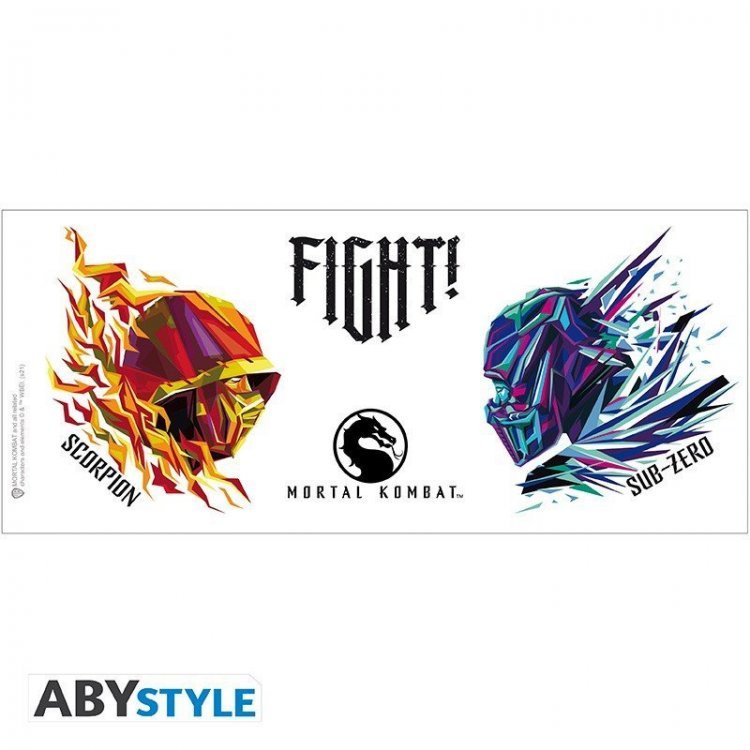 Чашка Mortal Kombat 11 Scorpion vs Sub-Zero кружка Скорпион и Саб-Зиро Чашка Mortal Kombat 11 Scorpion vs Sub-Zero кружка Скорпион и Саб-Зиро