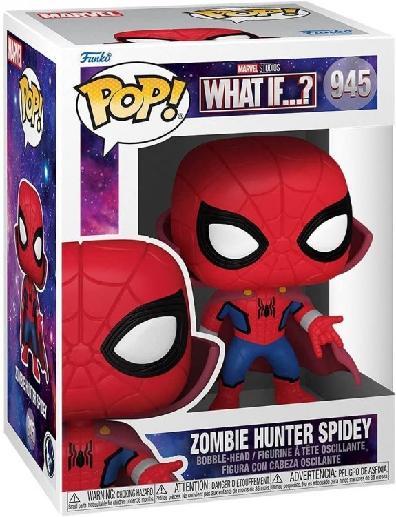 Фігурка Funko Pop Marvel What If? Zombie Hunter Spidey фанко Що якщо 945 Фігурка Funko Pop Marvel What If? Zombie Hunter Spidey фанко Що якщо 945