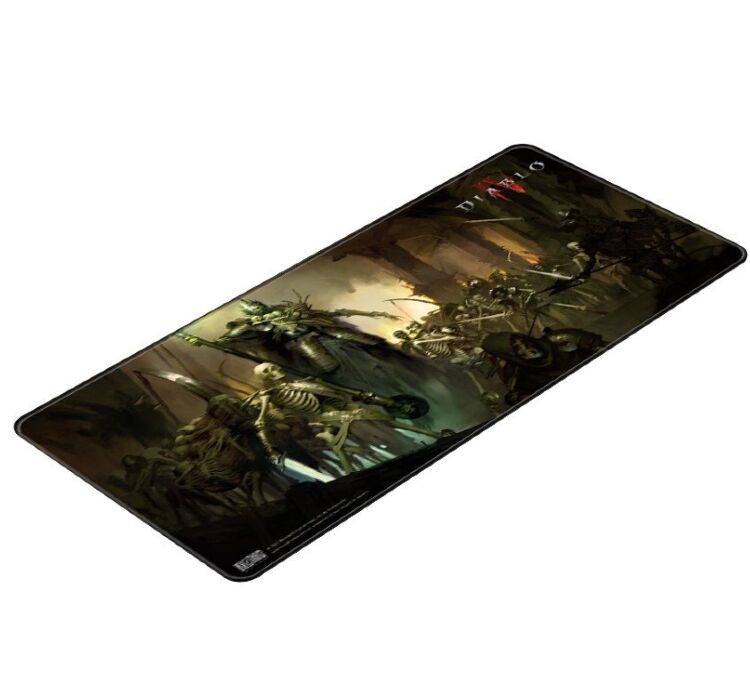 Коврик для мыши игровая поверхность Blizzard DIABLO IV 4 Skeleton King (Диабло)  XL (90*42 cm)