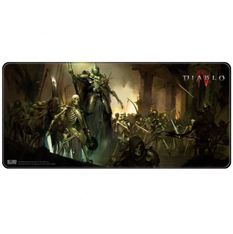 Килимок для миші ігрова поверхня Blizzard DIABLO IV 4 - Skeleton King (Діабло) XL (90*42 cm) Килимок для миші ігрова поверхня Blizzard DIABLO IV 4 - Skeleton King (Діабло) XL (90*42 cm)