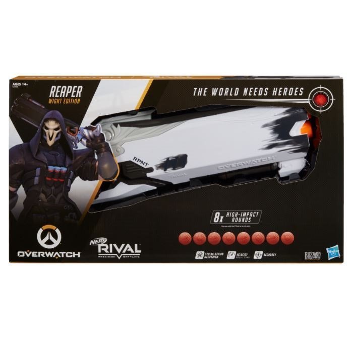 Overwatch Wight Reaper Nerf Rival Blaster Овервотч зброю іграшка