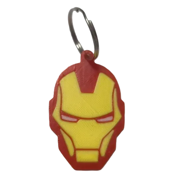 Брелок Marvel Iron-man Keychain Залізна Людина ABS пластик 5 см. №1