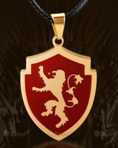Брелок Game of Thrones Lannister Lion Брелок Game of Thrones Lannister Lion