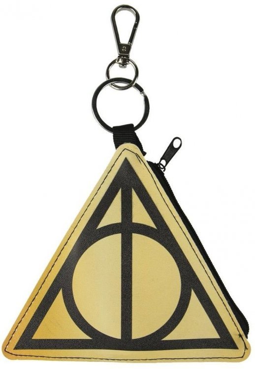Гаманець брелок Cerda Harry Potter Keychain Coin Purse Гаррі Поттер Дари смерті Гаманець брелок Cerda Harry Potter Keychain Coin Purse Гаррі Поттер Дари смерті