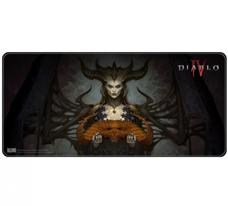 Коврик для мыши игровая поверхность Blizzard DIABLO IV 4 - Lilith Диабло Лилит XL (90*42 cm) Коврик для мыши игровая поверхность Blizzard DIABLO IV 4 - Lilith Диабло Лилит XL (90*42 cm)