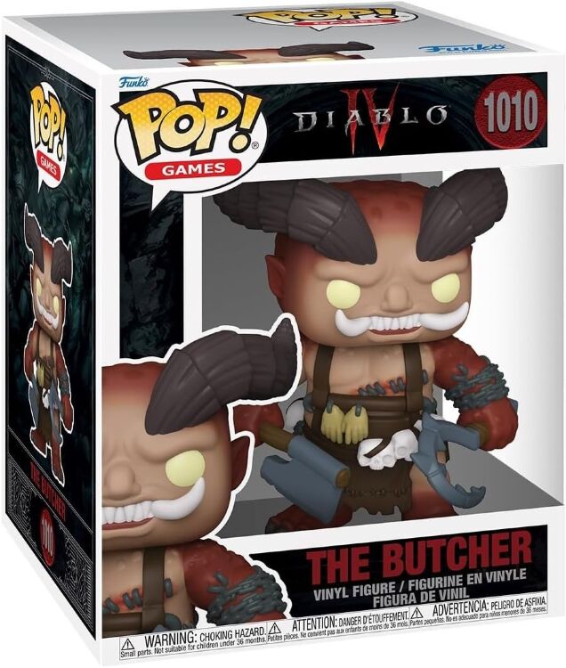 Фигурка Funko Games: Diablo 4 The Butcher Фанко Диабло Мясник 1010 Фигурка Funko Games: Diablo 4 The Butcher Фанко Диабло Мясник 1010